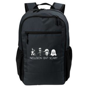 Inclusion Isnt Scary Slp Halloween Sped Teacher Ghost Mummy Daily Commute Backpack