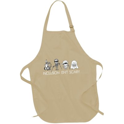 Inclusion Isnt Scary Slp Halloween Sped Teacher Ghost Mummy Apron