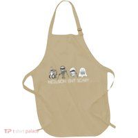 Inclusion Isnt Scary Slp Halloween Sped Teacher Ghost Mummy Apron