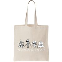 Inclusion Isnt Scary Slp Halloween Sped Teacher Ghost Mummy Bag