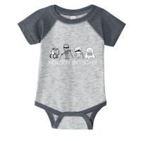 Inclusion Isnt Scary Slp Halloween Sped Teacher Ghost Mummy Infant Baby Jersey Bodysuit