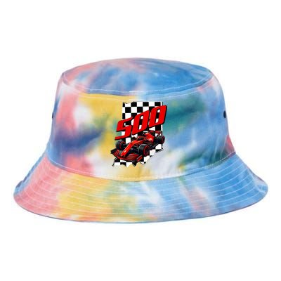 Indianapolis Indiana State 500 Race Car Formula Racing Car Gift Tie Dye Newport Bucket Hat