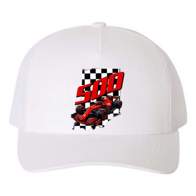 Indianapolis Indiana State 500 Race Car Formula Racing Car Gift Yupoong Adult 5-Panel Trucker Hat