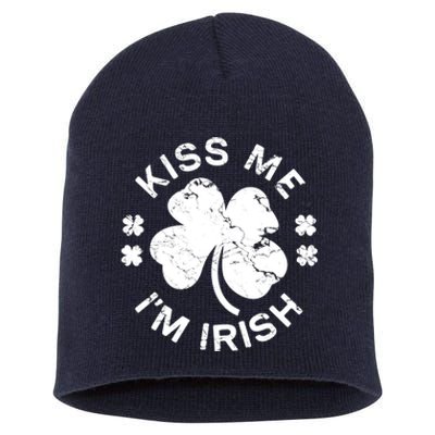 I'm Irish Saint Patrick Day Short Acrylic Beanie