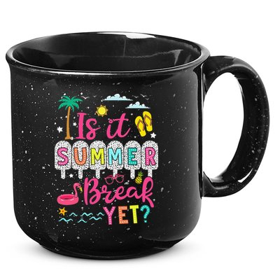 Is It Summer Break Yet Teacher Student Last Day Of School 15oz Campfire Ceramic Mug