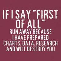 If I Say First Of All Run Away 16oz Travel Tumbler