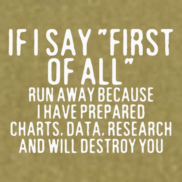 If I Say First Of All Run Away Garment-Dyed Women's Muscle Tee