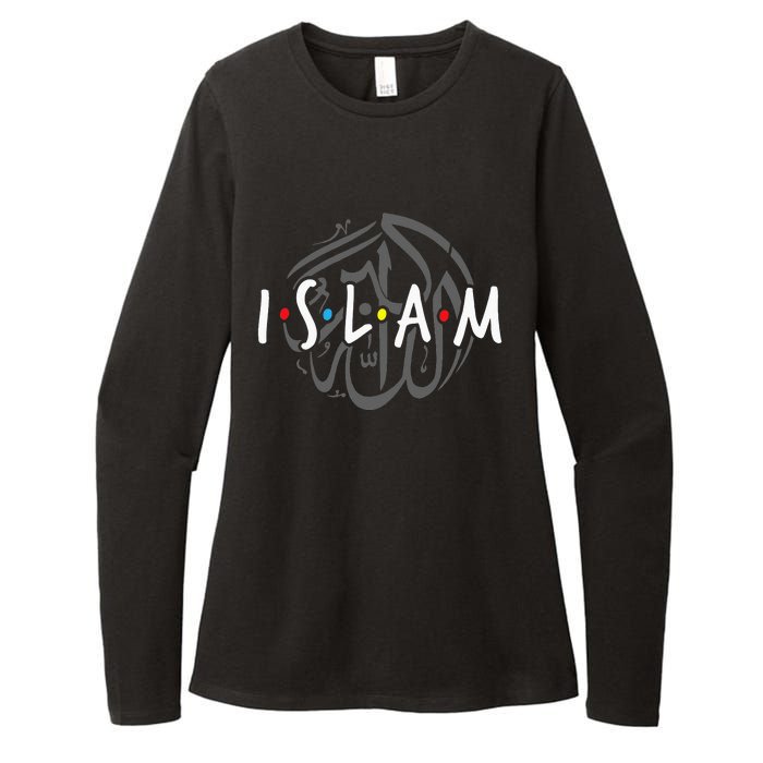 Islam Islamic Symbol Religion Muslim Allah Ramadan Arabic Womens CVC Long Sleeve Shirt