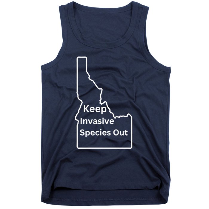 Idaho Invasive Species Out Tank Top