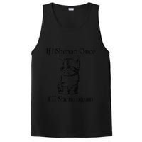 If I Shenan Once ILl Shenanigan Cute Cat St Patricks Day PosiCharge Competitor Tank