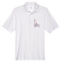 Idaho Invasive Species Out Men's Origin Performance Pique Polo