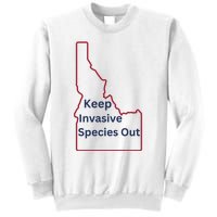 Idaho Invasive Species Out Sweatshirt