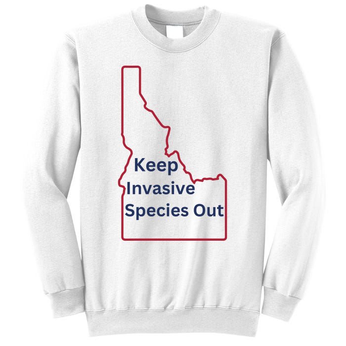 Idaho Invasive Species Out Sweatshirt