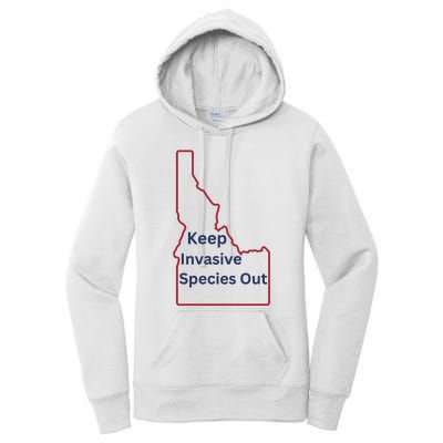 Idaho Invasive Species Out Women's Pullover Hoodie