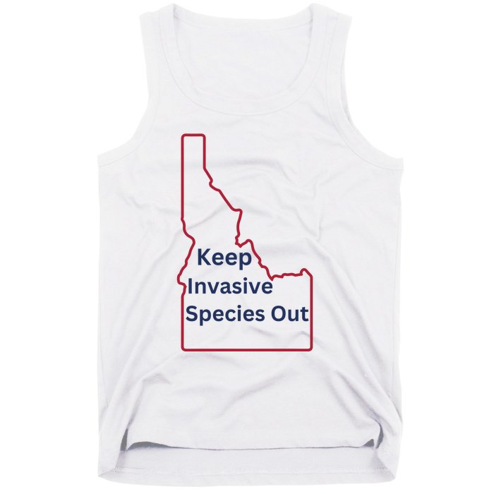 Idaho Invasive Species Out Tank Top