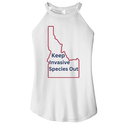 Idaho Invasive Species Out Women’s Perfect Tri Rocker Tank