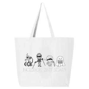 Inclusion IsnT Scary Slp Halloween Sped Teacher Ghost Mummy Gift 25L Jumbo Tote