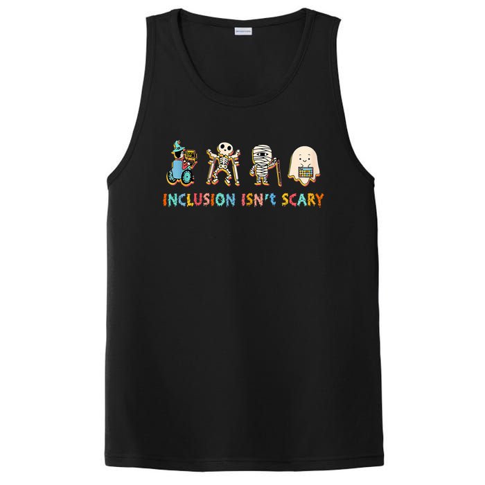 Inclusion IsnT Scary Slp Halloween Sped Teacher PosiCharge Competitor Tank