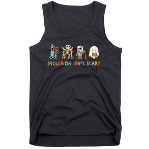 Inclusion IsnT Scary Slp Halloween Sped Teacher Tank Top