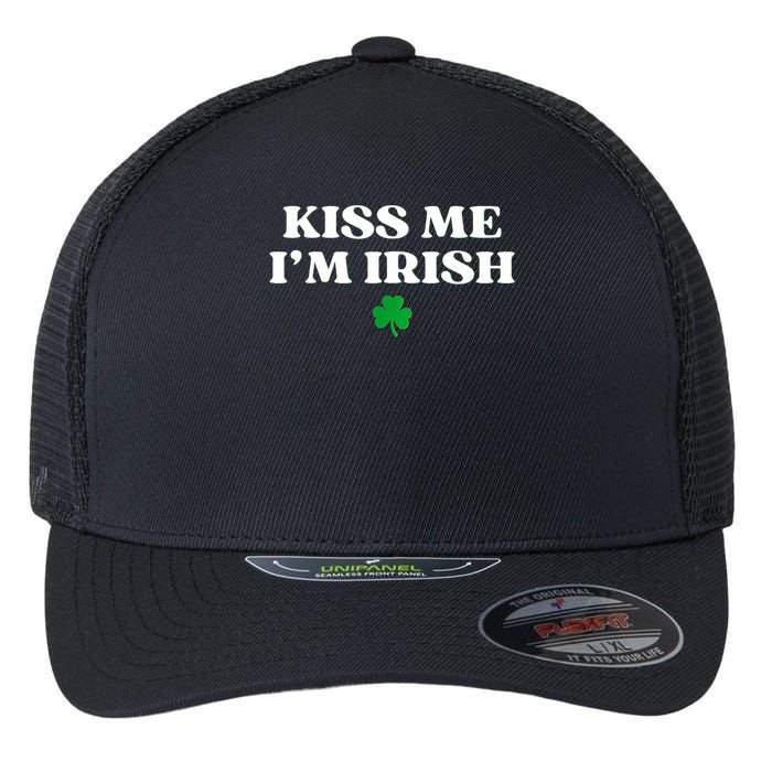  I'm Irish Shamrock St Patricks Day Flexfit Unipanel Trucker Cap