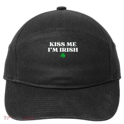  I'm Irish Shamrock St Patricks Day 7-Panel Snapback Hat