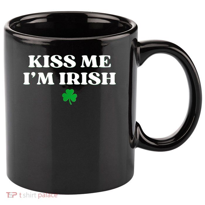  I'm Irish Shamrock St Patricks Day 11oz C Handle Ceramic Mug