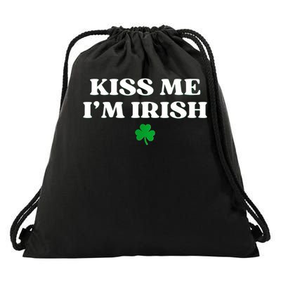  I'm Irish Shamrock St Patricks Day Drawstring Bag