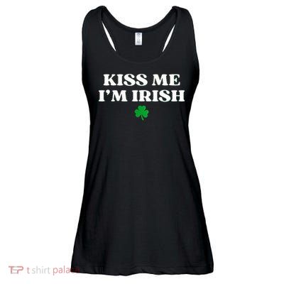  I'm Irish Shamrock St Patricks Day Ladies Essential Flowy Tank