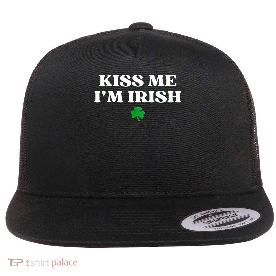  I'm Irish Shamrock St Patricks Day Flatbill Hat