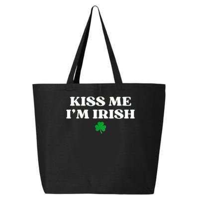  I'm Irish Shamrock St Patricks Day 25L Jumbo Tote