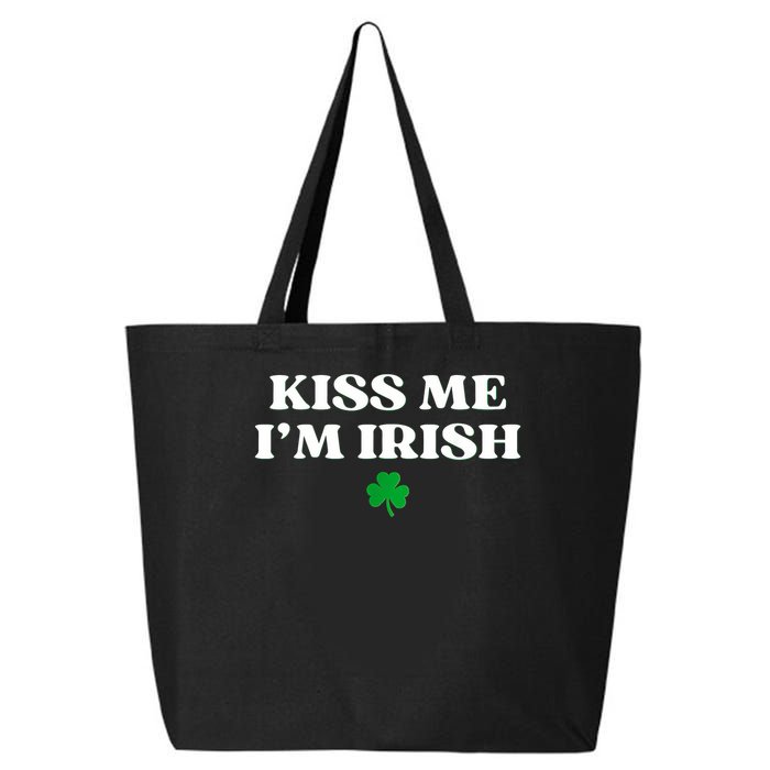  I'm Irish Shamrock St Patricks Day 25L Jumbo Tote