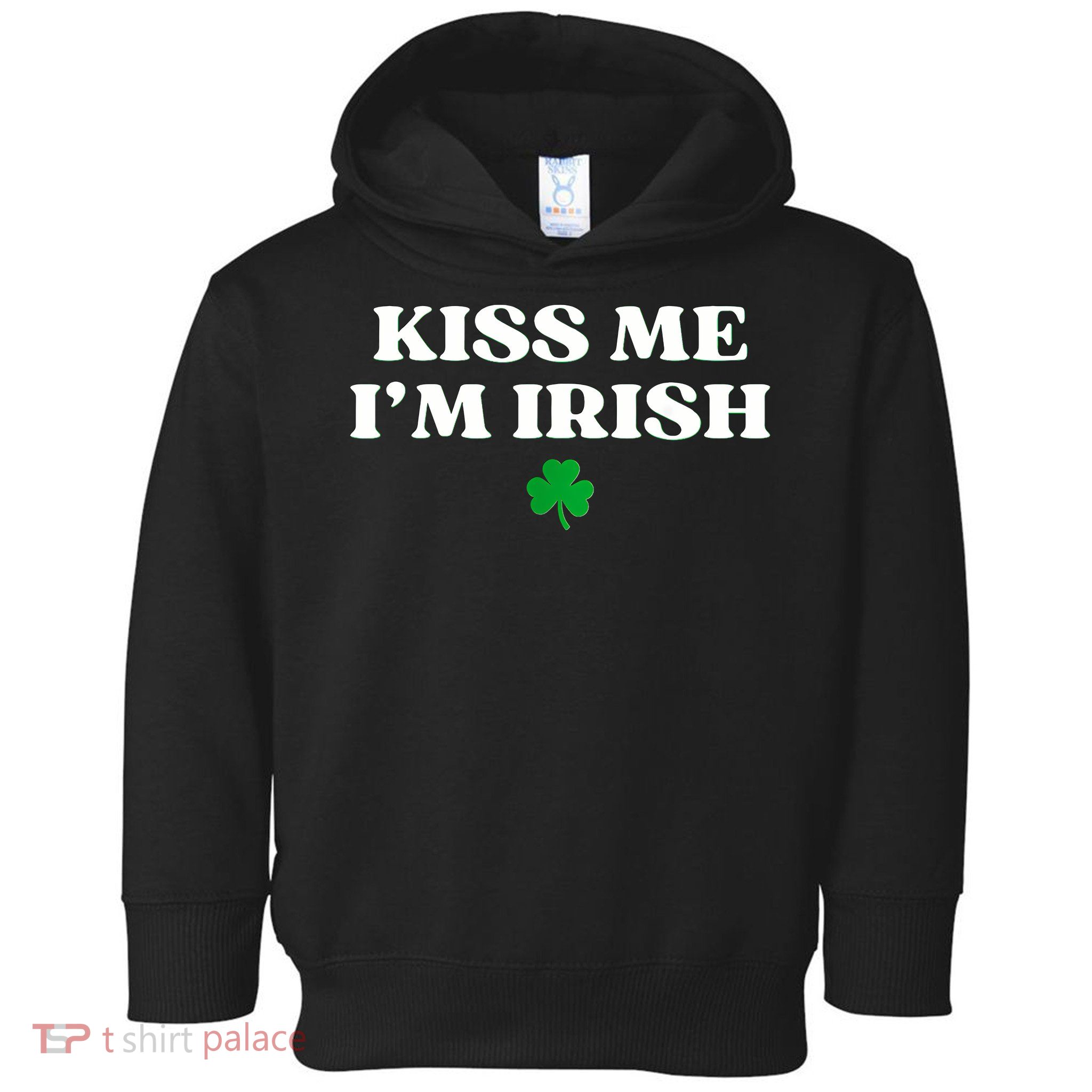  I'm Irish Shamrock St Patricks Day Toddler Hoodie
