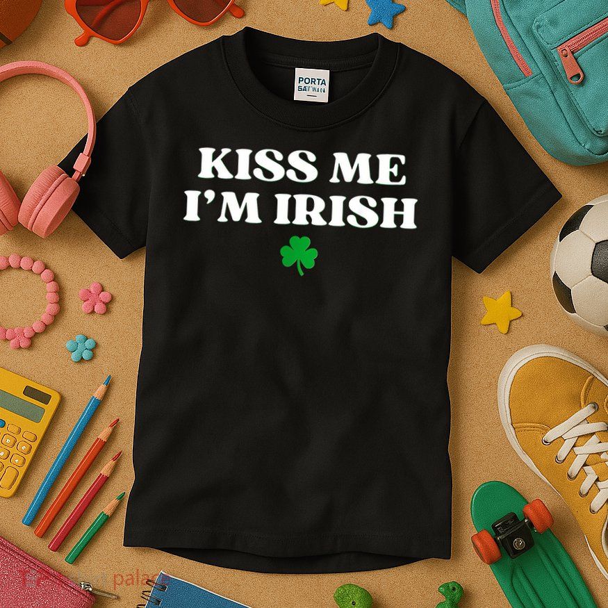  I'm Irish Shamrock St Patricks Day Kids T-Shirt