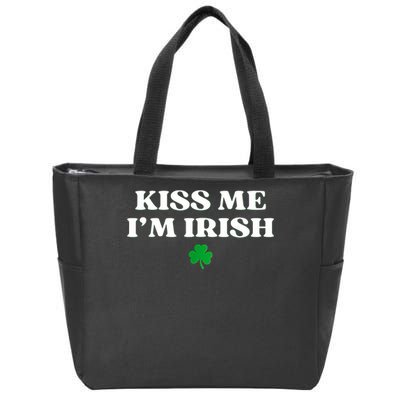  I'm Irish Shamrock St Patricks Day Zip Tote Bag