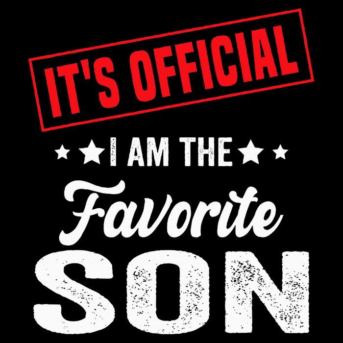 It's I'm The Favorite Son Youth Performance Sprint T-Shirt
