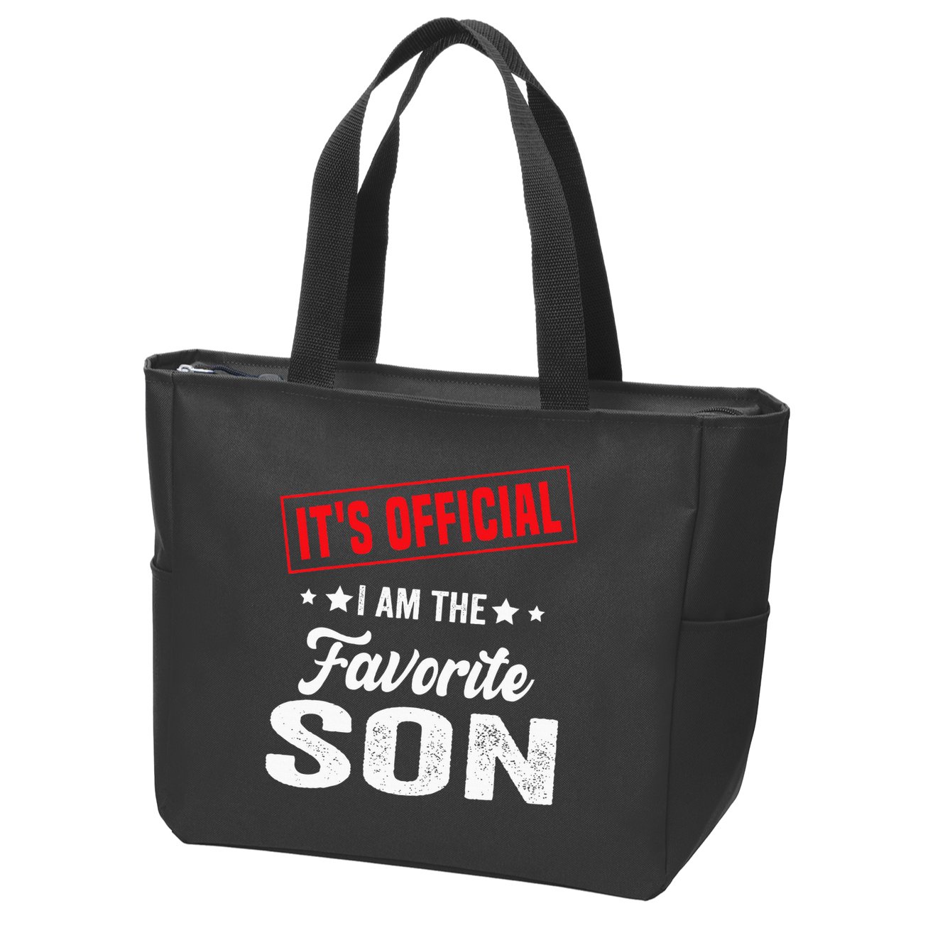 It's I'm The Favorite Son Zip Tote Bag
