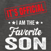 It's I'm The Favorite Son Vector Backpack