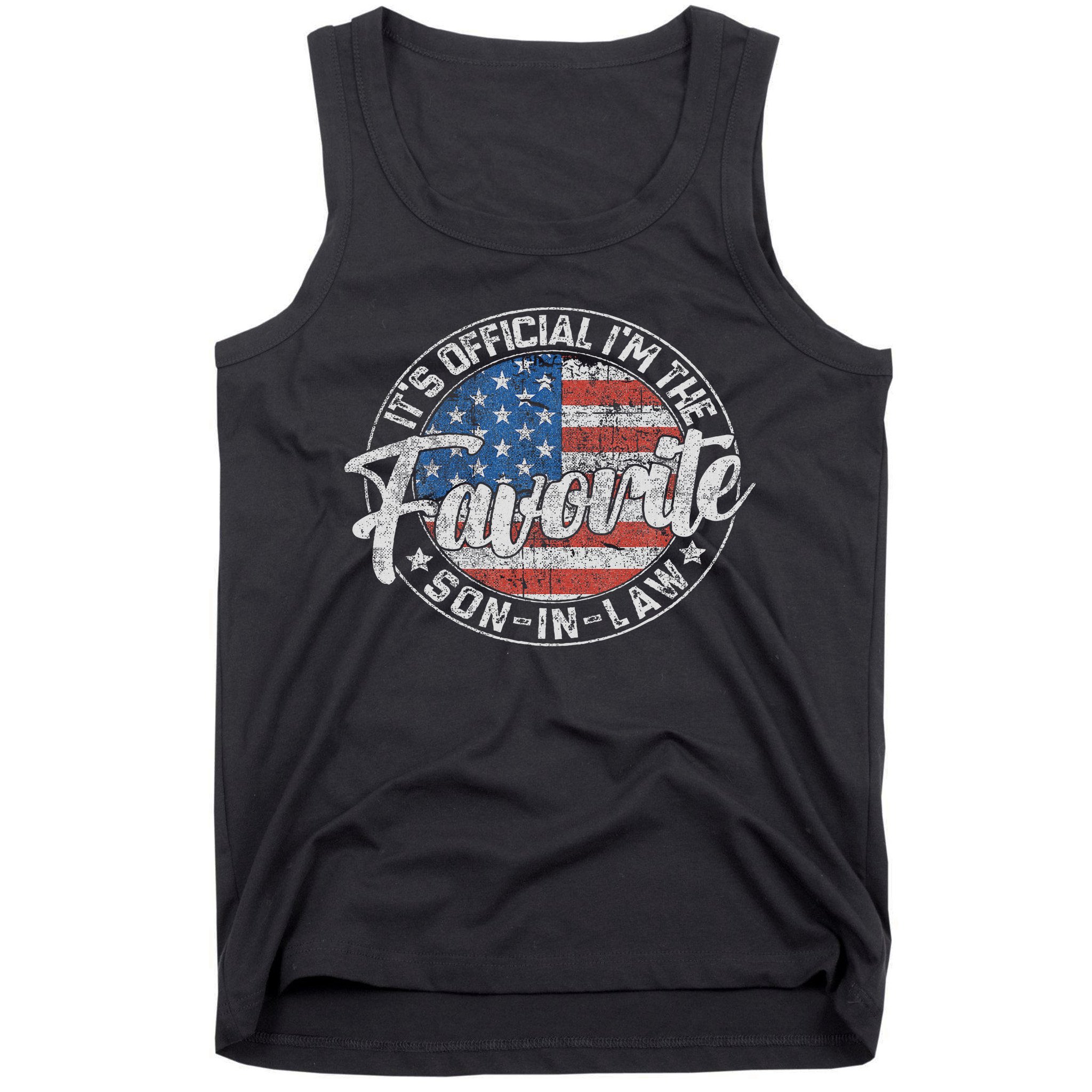It's I'm The Favorite Son In Law Funny Vintage Tank Top