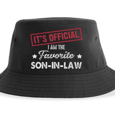 It's I'm The Favorite Son In Law Sustainable Bucket Hat