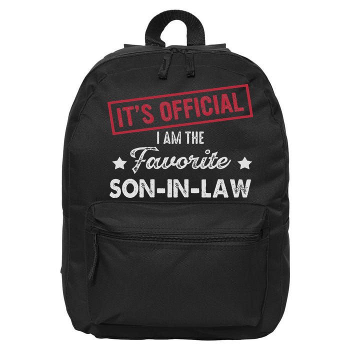 It's I'm The Favorite Son In Law 16 in Basic Backpack