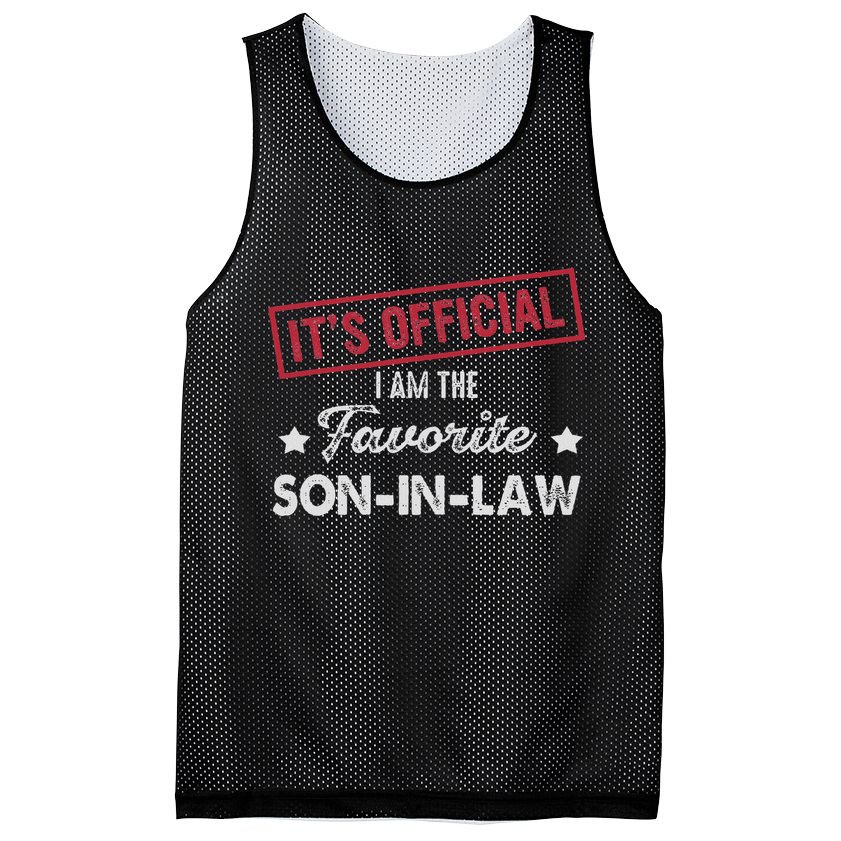 It's I'm The Favorite Son In Law Mesh Reversible Basketball Jersey Tank