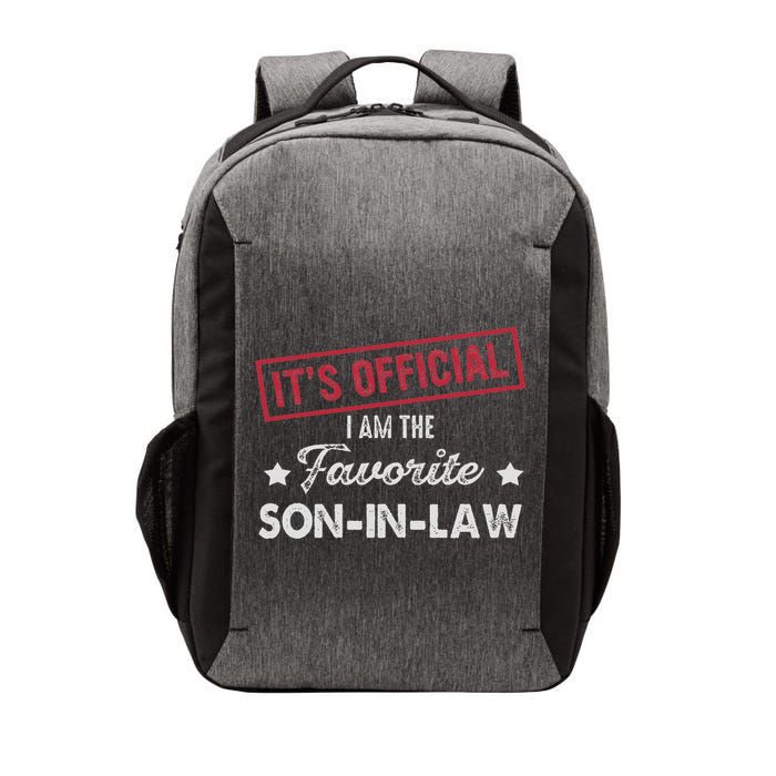 It's I'm The Favorite Son In Law Vector Backpack