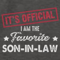 It's I'm The Favorite Son In Law Vector Backpack