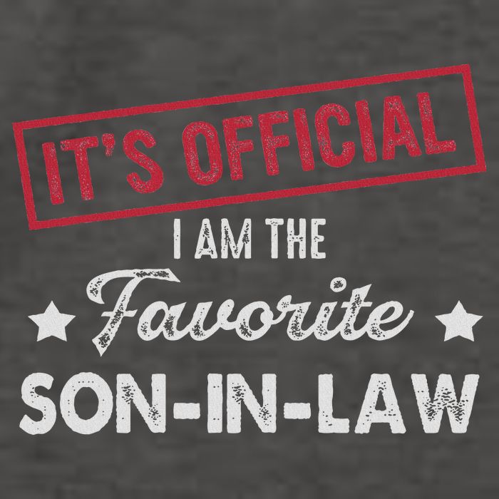 It's I'm The Favorite Son In Law Vector Backpack