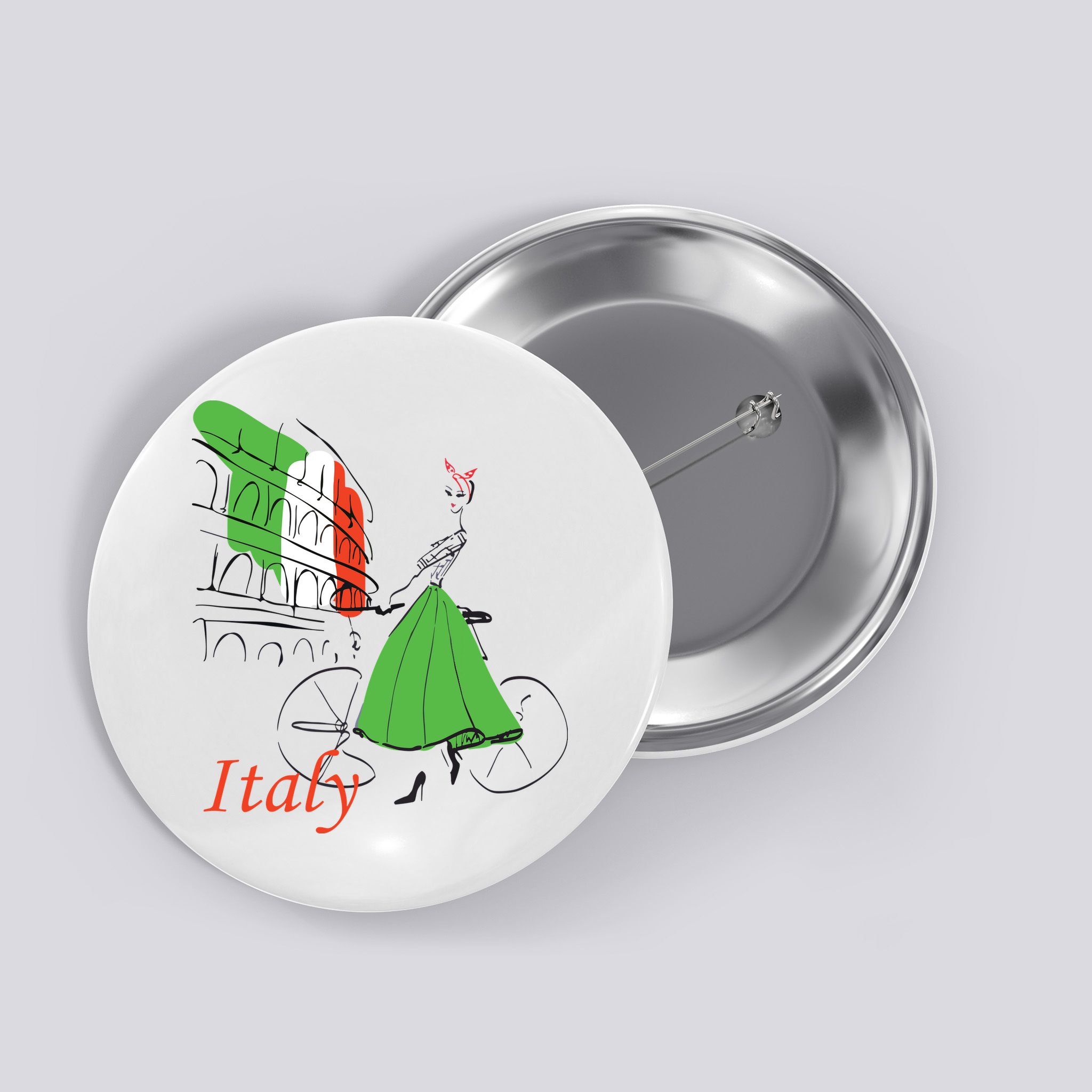 Italy Button