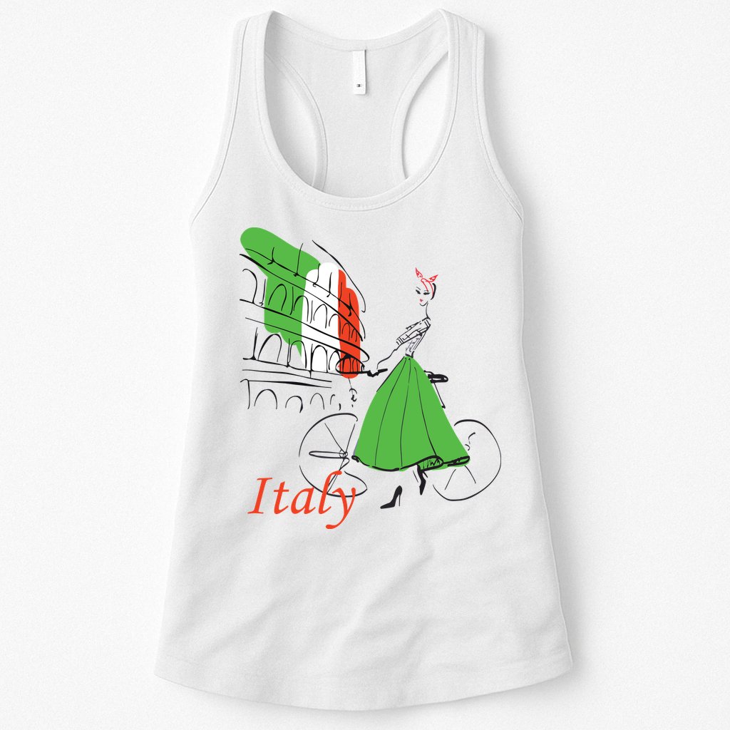 Italy Womens Tank Top
