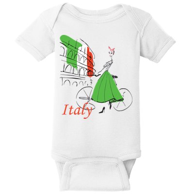 Italy Baby Bodysuit