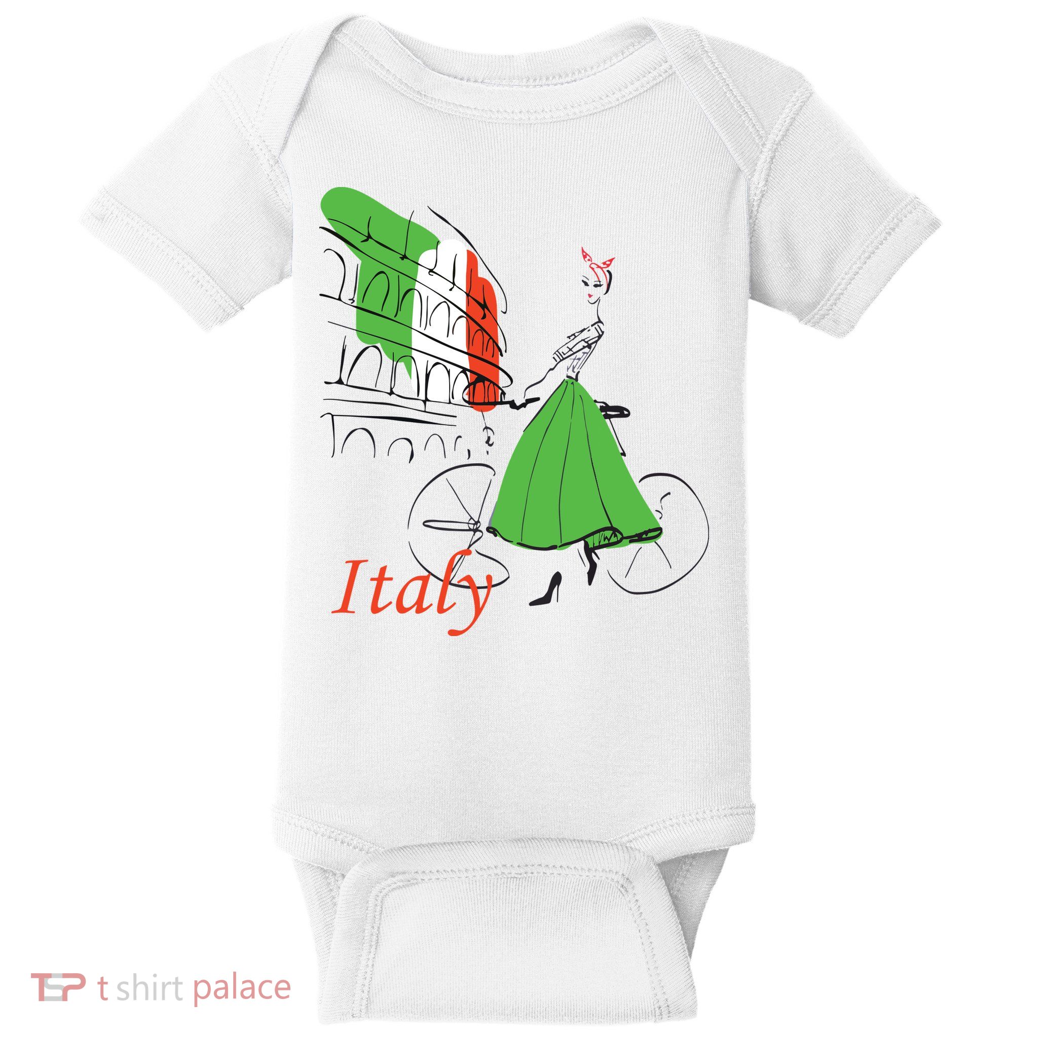 Italy Baby Bodysuit