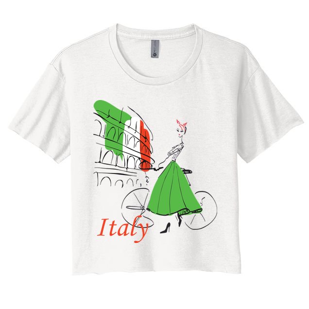 Italy Crop Top