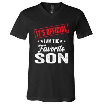 ItS IM The Favorite Son Gift V-Neck T-Shirt